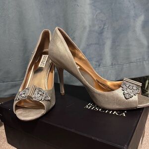 Badgley Mischka Davida 2 Peep-Toe Heels